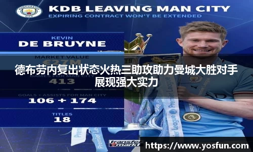 德布劳内复出状态火热三助攻助力曼城大胜对手展现强大实力